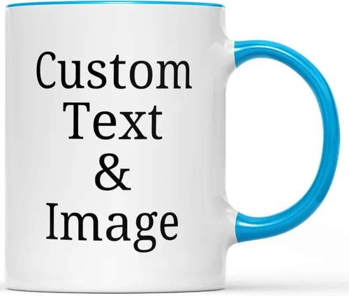 Vista 9 de Fantastic Gifts Taza con foto personalizada con texto personalizado, sube tu imagen con diferentes diseños Taza con Foto Personalizada y Texto Taza