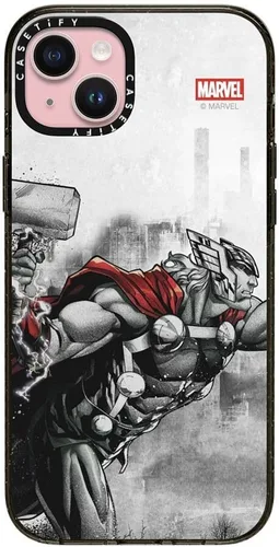 Vista 15 de CASETiFY Funda para iPhone Air, compatible con MagSafe Marvel VS CoLab Protección contra caídas de grado militar 4x de 8.2 pies Funda Capitán