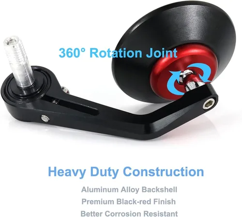 Vista 5 de Accesorios para BMW R Nine-t 2014 2015 2016 2017 2018 2019 motocicleta Cafe Racer Bar End Mirror Handle Bar Retrovisor Espejos laterales