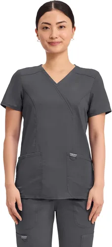 Vista 15 de Cherokee WW Revolution - Camisa de enfermería con 2 bolsillos para mujer ciel