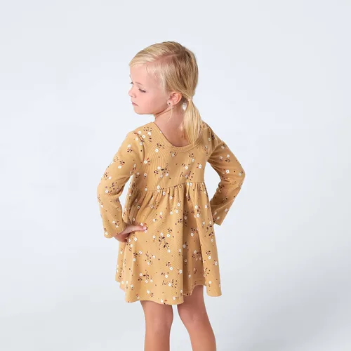 Vista 3 de Gerber Paquete de 2 vestidos de manga larga para bebé niña