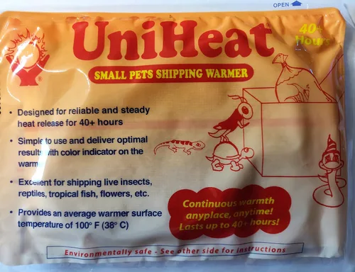 Vista 2 de Uniheat Calentadores de envío, tres pares de paquetes de calor: dos paquetes de calor de 40 horas, dos 30 horas y dos paquetes de calor de 20 horas