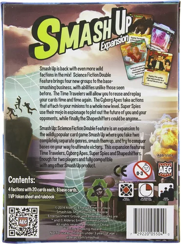 Vista 2 de Juego Smash Up: Science Fiction Double Feature Expansion