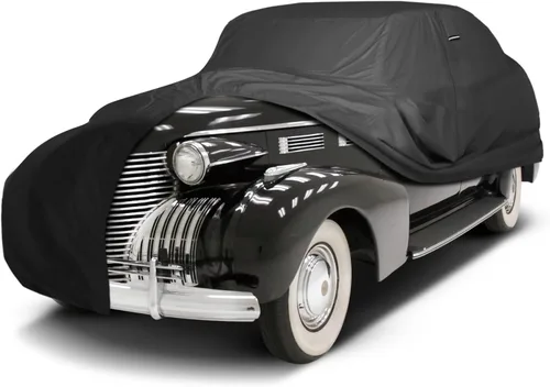 Vista 49 de iCarCover Funda de automóvil personalizada para Cadillac 60 Special (1938-1941), impermeable, para todo tipo de clima, lluvia, nieve, UV, protector