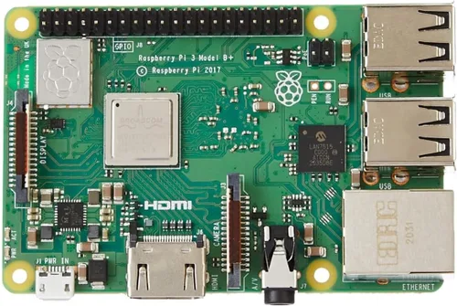 Vista 2 de Element14 Raspberry Pi 3 B+ Placa base