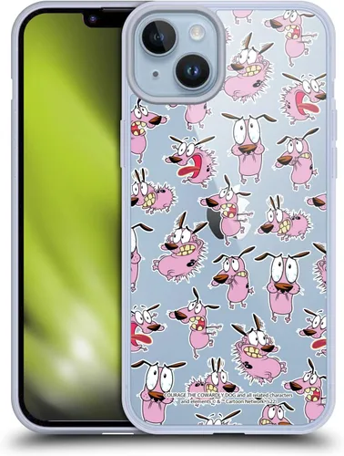 Vista 17 de Head Case Designs Officially Licensed Courage The Cowardly Dog Character Art Graphics Gel Case [Military Grade] Compatible with Apple iPhone 7