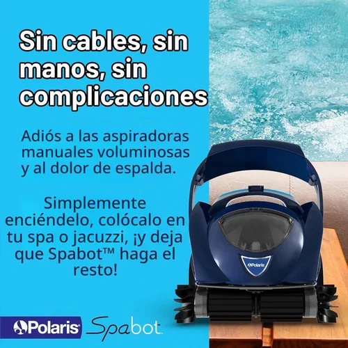 Vista 3 de Polaris Limpiador de spa automático manos libres Spabot