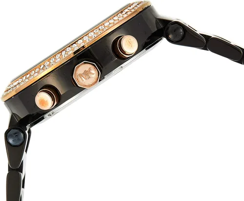 Vista 3 de Michael Kors Parker Black Watch mk5885de la mujer