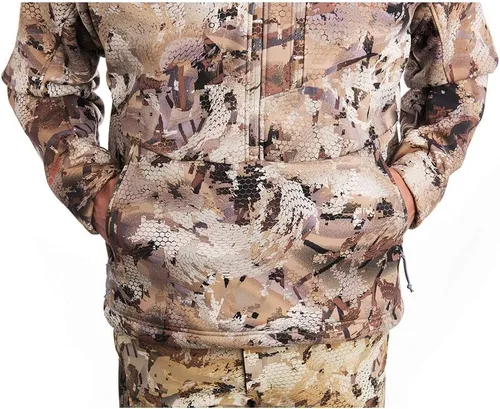 Vista 5 de SITKA - Sudadera con capucha para hombre, resistente al viento, color camuflaje