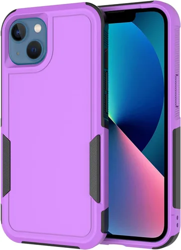 Vista 8 de Designed for iPhone 14 & Apple iPhone 13 Cases,Heavy-Duty Tough Rugged Lightweight Slim Shockproof Protective Men Women Phone Case Cover for iPhone