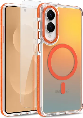 Vista 226 de Funda magnética para Google Pixel 10 Pro XL [compatible con Magsafe] [bonito diseño fluorescente de moda] a prueba de golpes, delgada, translúcida