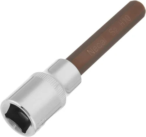 Vista 99 de Utoolmart 1/2" Drive x 0.551 in largo Hex Bit Socket, métrico, S2 y Cr-V acero 1pcs