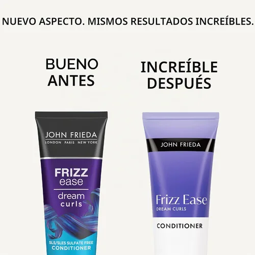 Vista 2 de John Frieda Frizz Ease Dream - Acondicionador de rizos, 8.45 onzas líquidas, paquete de 2