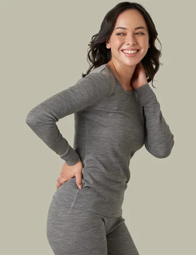 Vista 2 de LAPASA Womens 100% Merino Wool Base Layer Midweight Activewear Thermal Underwear Long John Shirt Long Sleeve Pants L48L49