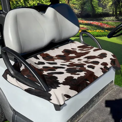 Vista 40 de Fundas universales para asiento de carrito de golf, suaves y cómodas, protección para todo tipo de clima, funda para carrito de golf para 2