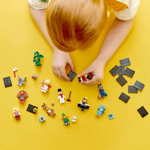 Vista 5 de LEGO Minifiguras Serie 23 71034 - Juego de juguetes de construcción de edición limitada; Regalo imaginativo para niños, niñas y niños a partir de 5
