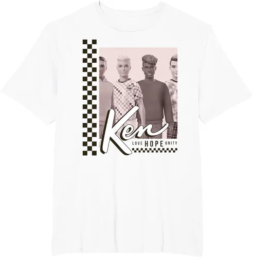 Vista 10 de Barbie - Camiseta Ken Love Hope Unity Blanco