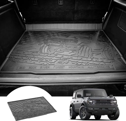 Vista 27 de 3W Alfombrillas para Ford F-150 2015-2025 y F150 Lightning SuperCrew 2022-2025 (sin almacenamiento plano plegable), TPE para todo tipo de clima