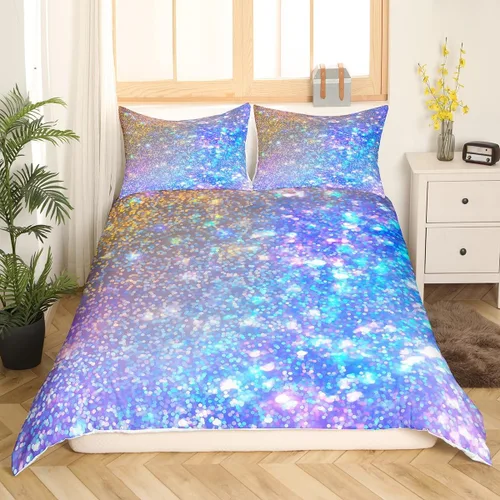 Vista 9 de Juego de ropa de cama para niños y niñas, diseño de dibujos animados, con lazos de cremallera, funda de edredón de microfibra suave