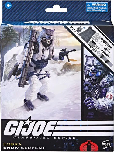 Vista 2 de G.I. Joe Serie Classified Snow Serpent, figuras de acción coleccionables de G.I. Joe de lujo, 93, figuras de acción de 6 pulgadas para niños