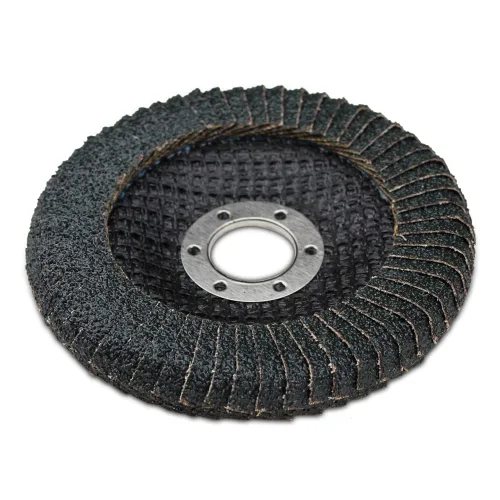 Vista 4 de Discos de solapa de soldadura con borde curvado de circonio, 4-1/2 "x 7/8" - Paquete de 5 (grano 40)