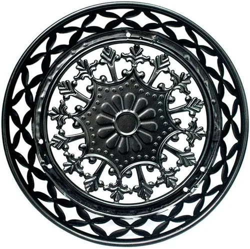 Vista 8 de Paquete de 2 soportes de metal para plantas en maceta, soportes altos para macetas para interiores y exteriores, estante decorativo para plantas