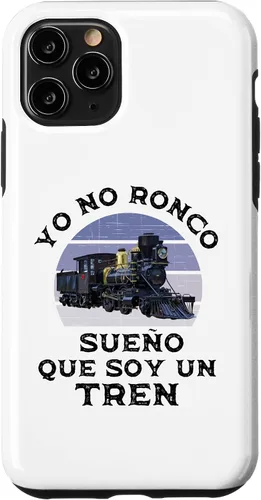 Vista 13 de iPhone 12 mini Yo No Ronco Sueño Que Soy Un Tren Para Amantes del Tren Case