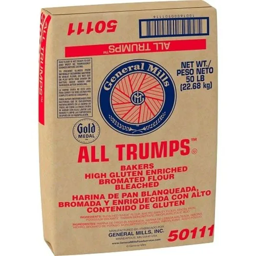 Vista 2 de General Mills Gold Medal All Trumps Harina alta en gluten, 50 libras