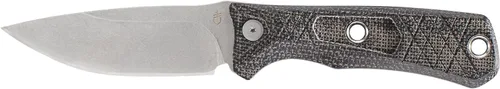 Vista 2 de Gerber Gear Convoy - Cuchilla fija + funda, Micarta [1066481], gris