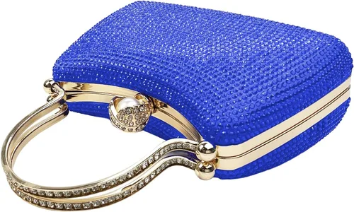Vista 4 de LOLANNA Clutch Purses For Women Evening Bag Rhinestone Purses For Women Party Dress Wedding Crossbody Handbags