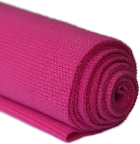 Vista 105 de TinaKim Tela elástica acanalada, cinturas, cuello, puños, chaqueta, sudadera con capucha, material para coser ropa (rosa 1, 43 x 8 pulgadas)