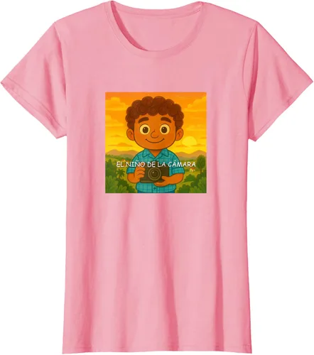 Vista 11 de Camiseta El Niño de la Cámara – Diseño Oficial del Cuento Ilustrado
