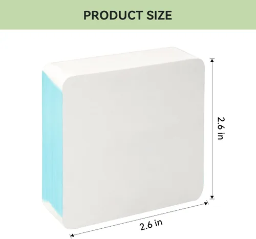 Vista 4 de Lightwish 60 Hojas Mini Cuaderno de Bocetos de Acuarela 2.6 * 2.6'' Prensado en Frío 300gsm/140lb, Cuaderno de Pintura Cuadrado Portátil Desgarrable