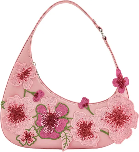 Vista 13 de JW PEI Bolso de hombro Harlee para mujer Rojo