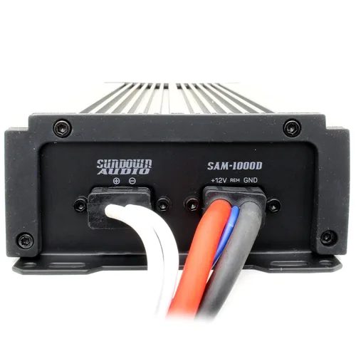 Vista 4 de Sundown Audio SAM-1000D Monoblock 1000W RMS Altavoces Amplificador