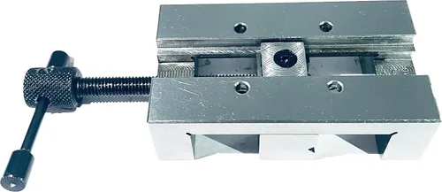 Vista 3 de Mini tornillo de banco de acero de 2 pulgadas (1.969 in) para máquinas herramientas de ingeniería