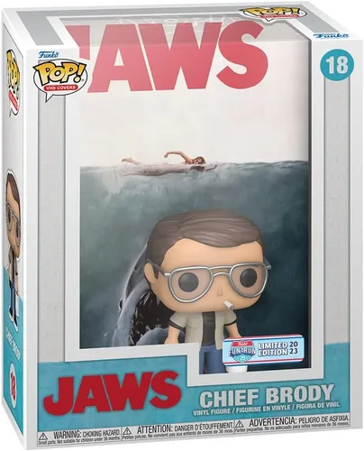 Vista 2 de Chief Brody (Jaws) Funko Pop! VHS Cover Exclusive