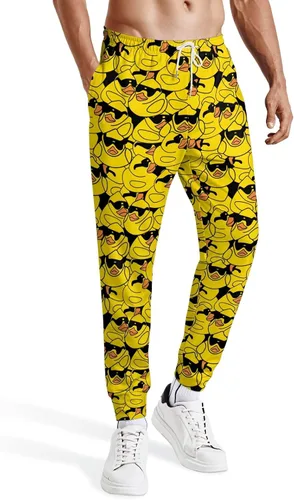 Vista 3 de Pantalones deportivos divertidos para hombre, pantalones deportivos casuales para rave, pantalones deportivos