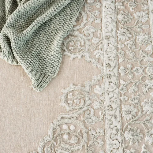 Vista 5 de Jaipur Living Malo - Alfombra de área de 5 pies x 7 pies 6 pulgadas, color gris contemporáneo para espacios interiores