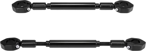 Vista 4 de Motoforti 1 Unidades universal 0.866 in aleación de aluminio negro motocicleta equilibrio barra transversal manillar moto reforzar palanca accesorios