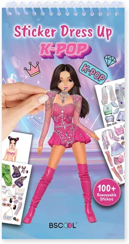 Vista 16 de BSCOOL Libro de actividades con pegatinas Kpop de 2 piezas para niñas Multipack - 2pcs Kpop