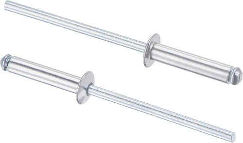 Vista 16 de uxcell Remaches ciegos, remaches de aluminio para tirar, 60 piezas tono plateado