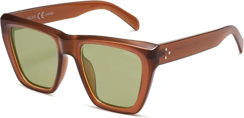 Vista 10 de SOJOS Fashion Oversized Square Cat Eye Polarized Sunglasses for Women Trendy Cateye Style Womens Sunglasses SJ2179