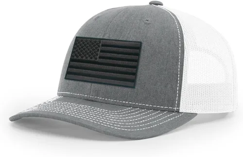 Vista 217 de Joe's USA Richardson 112 - Gorras de camionero con parche gráfico personalizado - Gorras estructuradas de cinco y seis paneles Richardson Premium