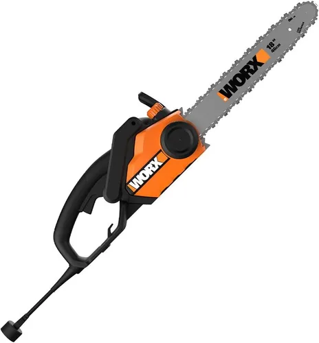 Vista 7 de WORX WG303.1 Motosierra eléctrica con auto-tensión, freno de cadena y lubricación automática 16 pulgadas 14.5 Amp