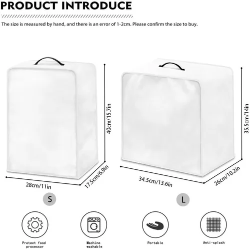 Vista 7 de Cubiertas antipolvo para máquina de café cruzado con bandera estadounidense, para mezclador, máquina de jugo, mantiene la cocina y la oficina