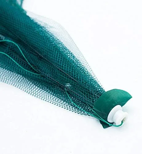 Vista 5 de Cebo de pesca Trampa plegable para red de cangrejo Jaula de inmersión fundido Pescado Minnow cangrejo camarón