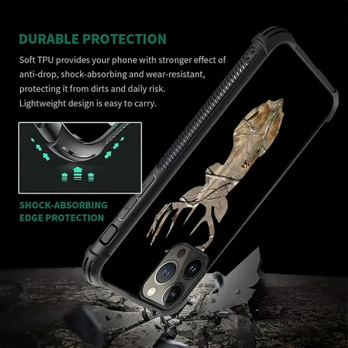 Vista 449 de Funda compatible con iPhone 15, diseño de elefantes africanos, diseño increíble a prueba de golpes, antiarañazos, carcasa trasera de policarbonato