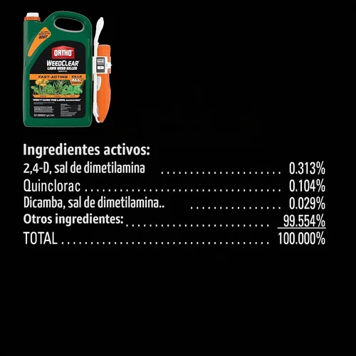 Vista 2 de Ortho WeedClear - Herbicida para césped listo para usar con varita cómoda
