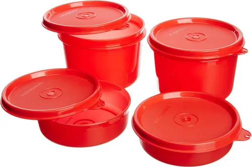 Vista 5 de Signoraware Executive - Fiambrera con bolsa (5.9 in), color rojo